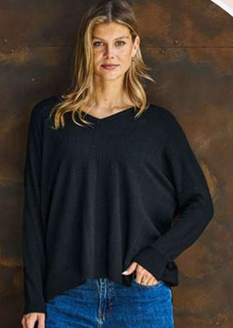 Anouk Knit Jumper- Black