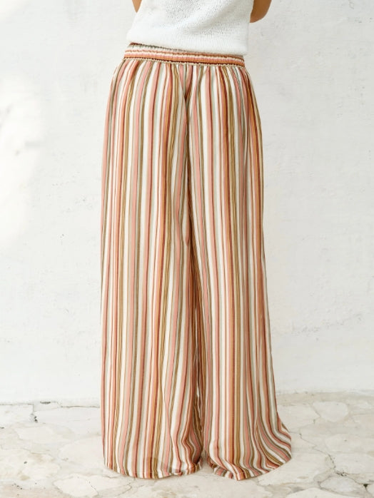 Elysia Pant - Sandbar Stripe