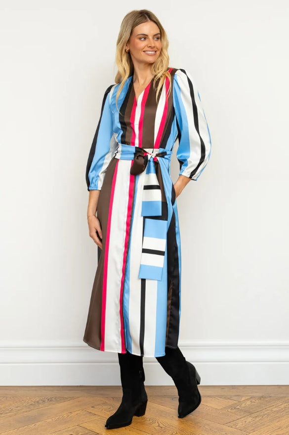 The Verity Dress - All Sort Stripe