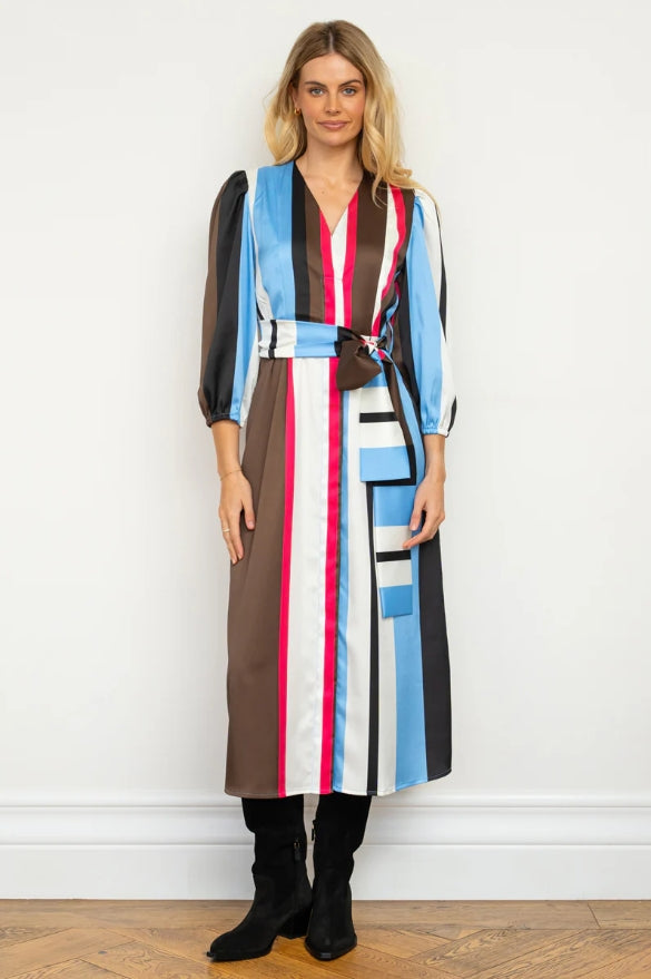 The Verity Dress - All Sort Stripe