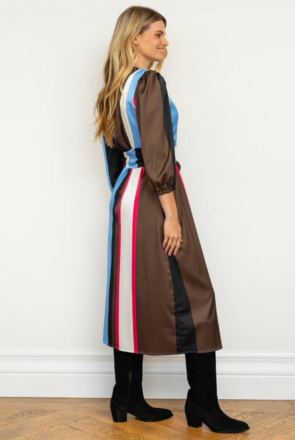The Verity Dress - All Sort Stripe