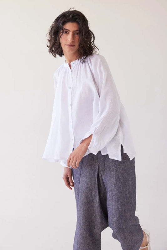Vento Long Sleeve Shirt - White