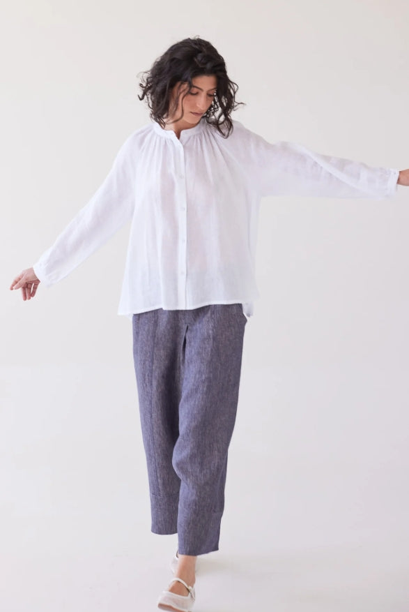 Vento Long Sleeve Shirt - White