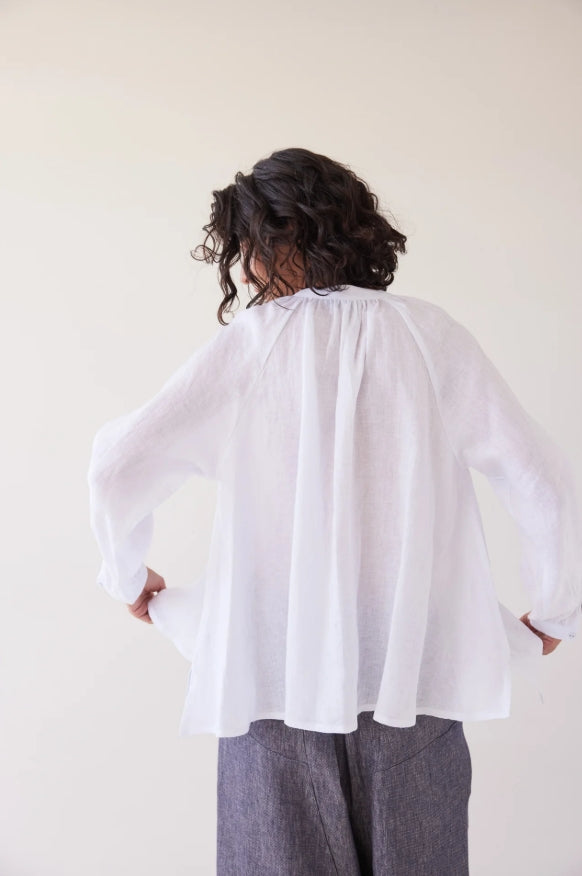 Vento Long Sleeve Shirt - White