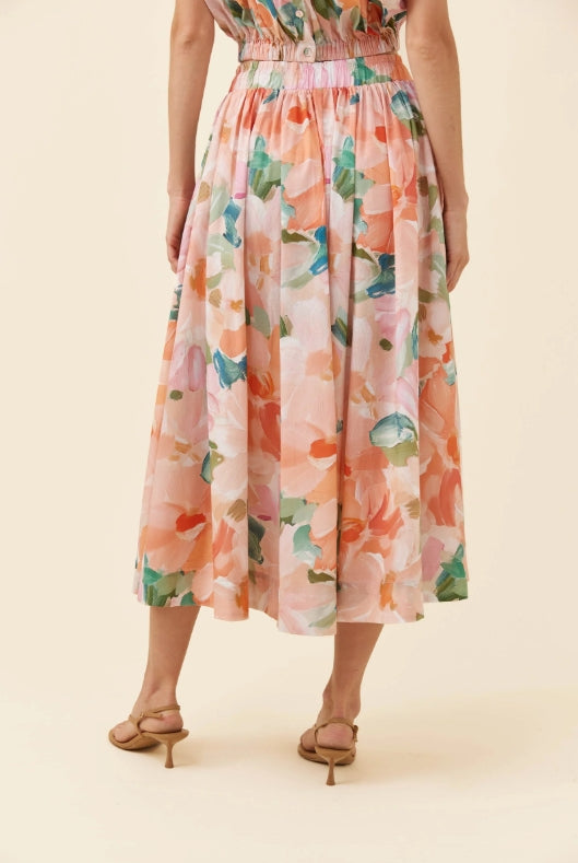 Rosa Maxi Skirt - Floral