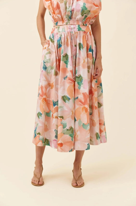 Rosa Maxi Skirt - Floral
