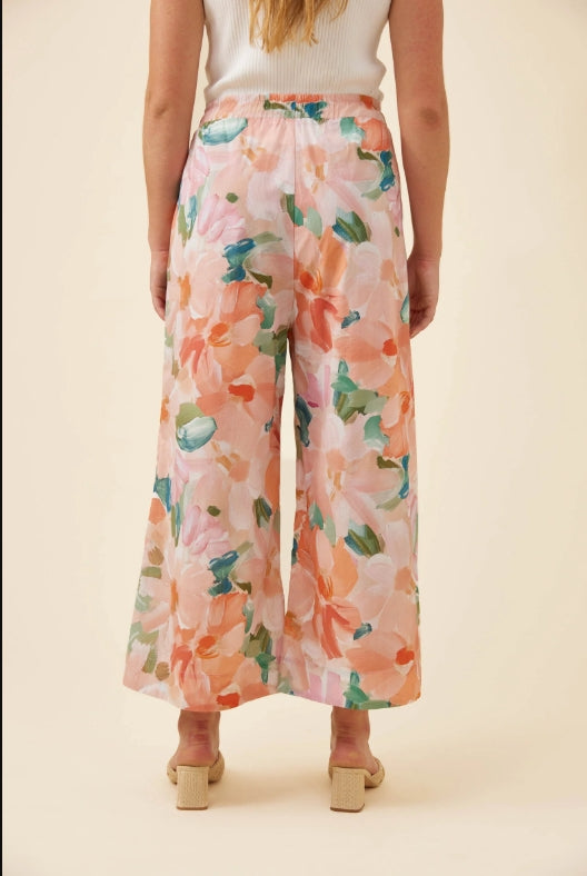 Rosa Pant - Floral