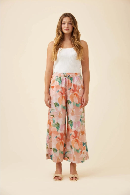Rosa Pant - Floral