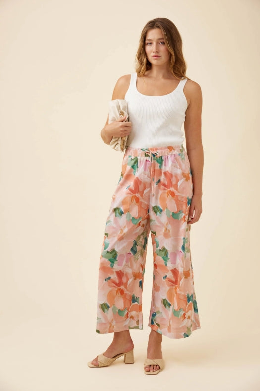 Rosa Pant - Floral