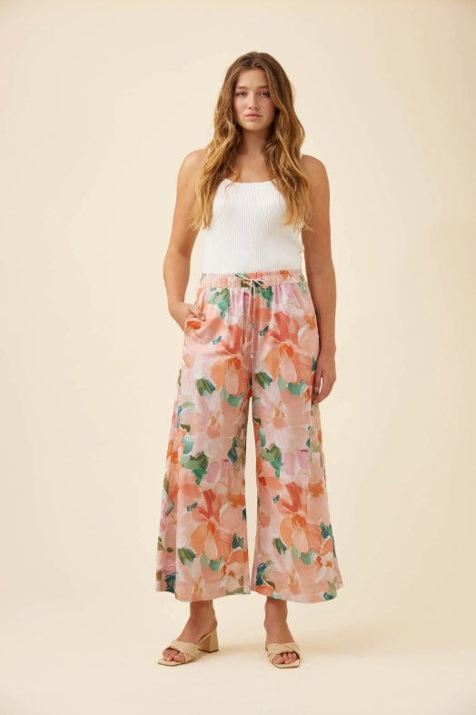 Rosa Pant - Floral