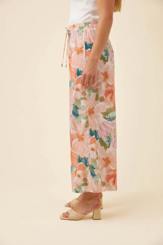 Rosa Pant - Floral