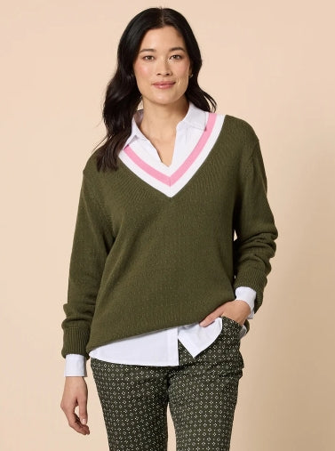 Princeton Jumper- Khaki