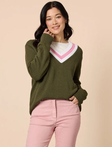 Princeton Jumper- Khaki