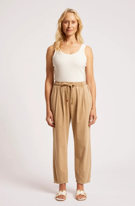 Dusk Jogger Denim Pant - Dune
