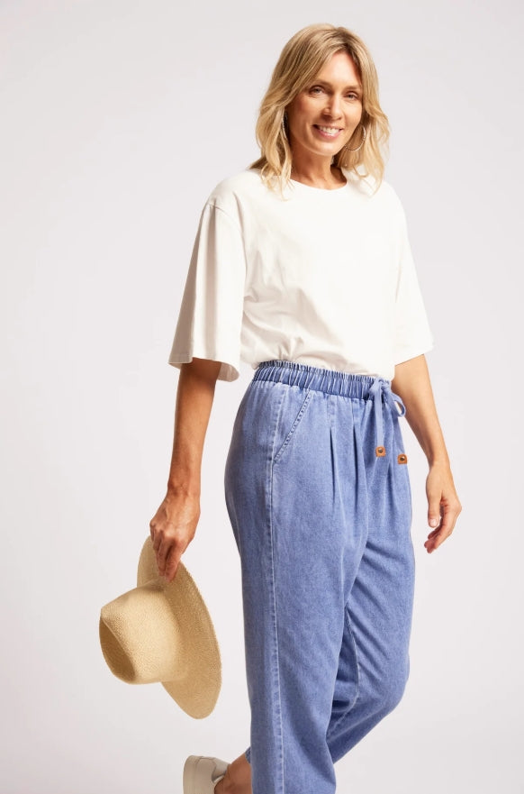 Dusk Jogger Denim Pant - Denim