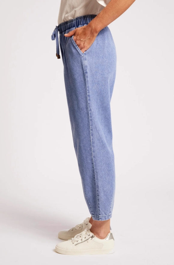 Dusk Jogger Denim Pant - Denim