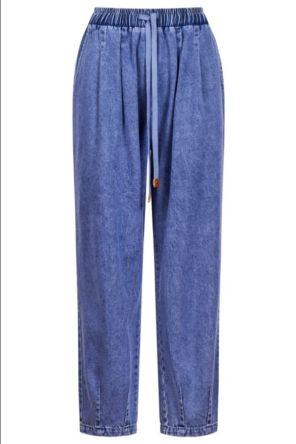 Dusk Jogger Denim Pant - Denim