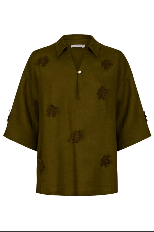 Anita Shirt - Olive