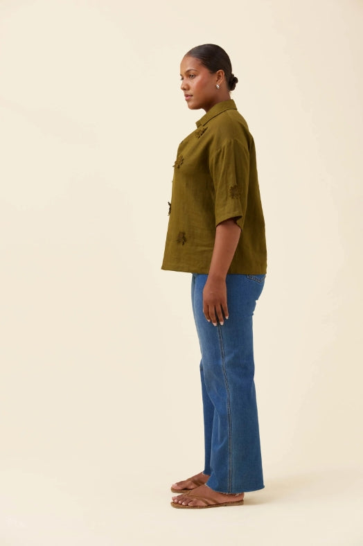 Anita Shirt - Olive