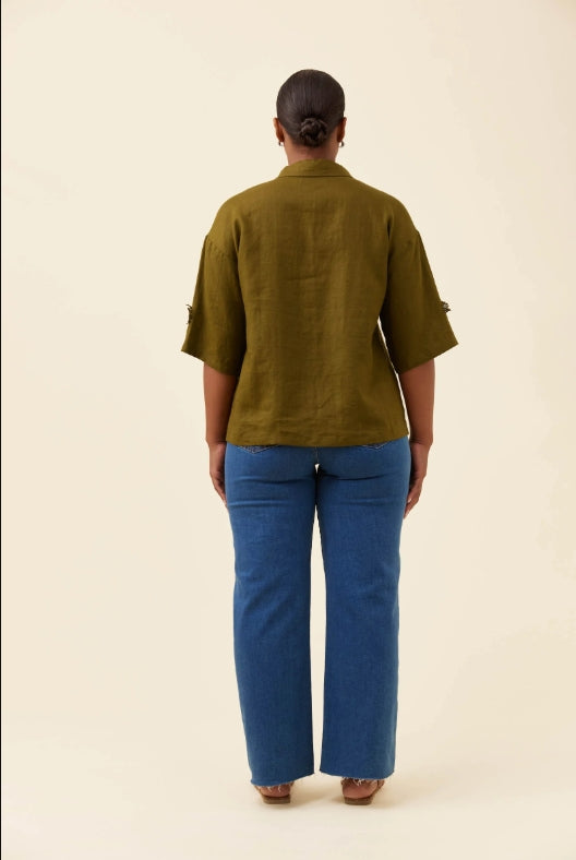 Anita Shirt - Olive