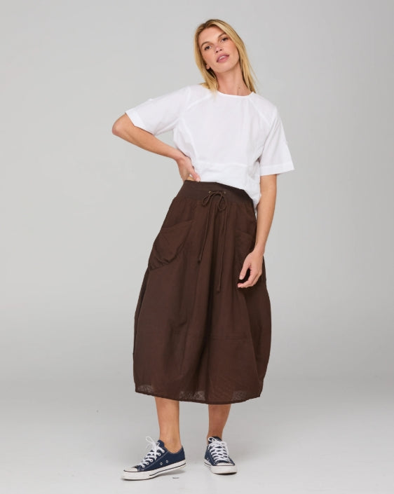 Guru Skirt - Ground Coffee