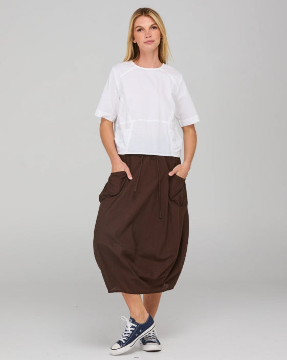 Guru Skirt - Ground Coffee