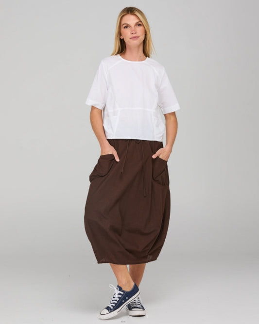 Guru Skirt - Ground Coffee