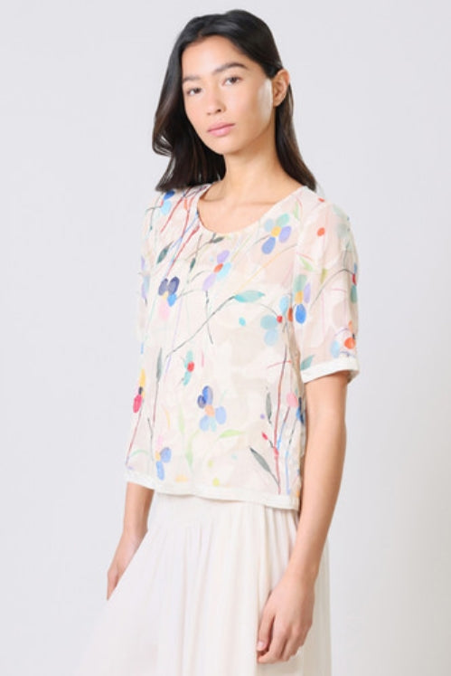 Splendour & Sass Falls Top - Cream