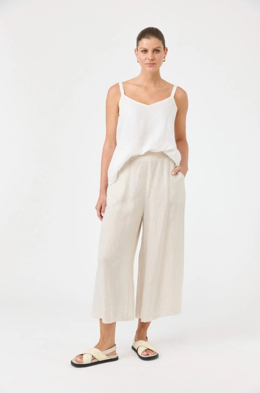 Studio Crop Pant - Tusk