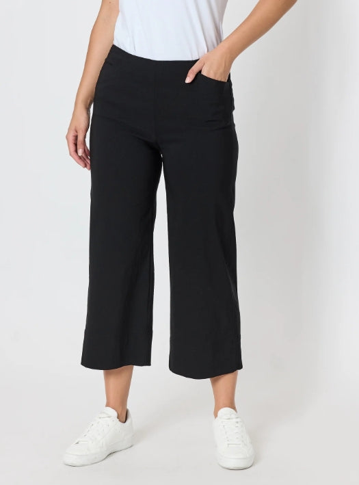 Zara Wide Leg Pant - Black