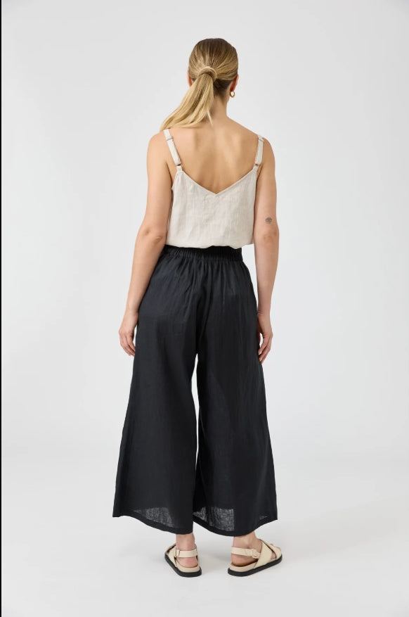 Studio Crop Pant - Ebony