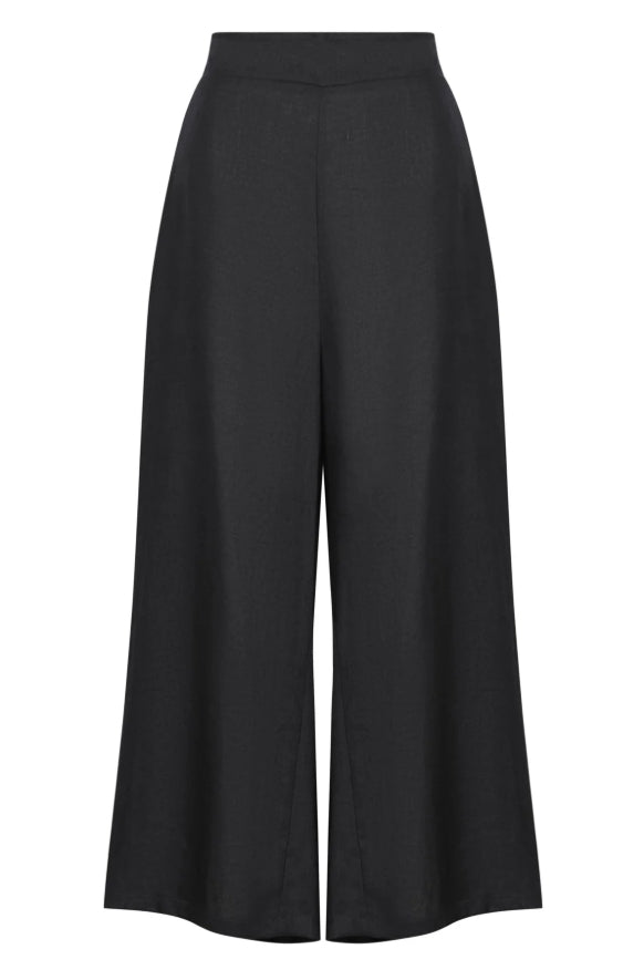 Studio Crop Pant - Ebony