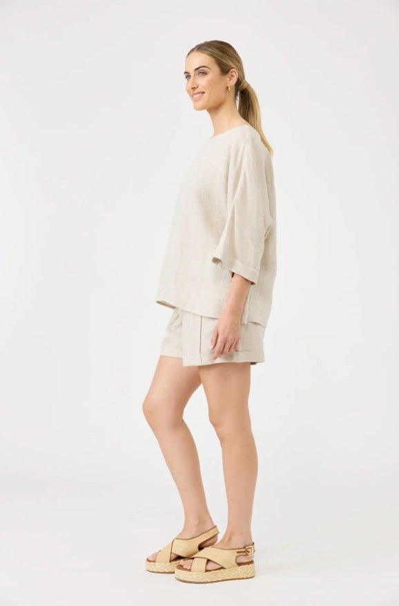Studio Relaxed Top - Tusk