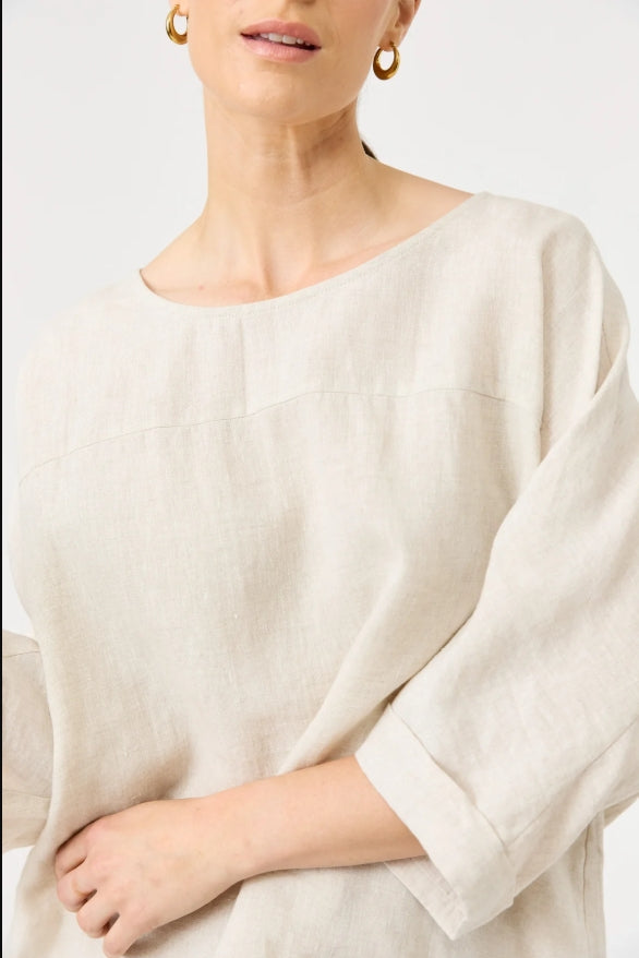 Studio Relaxed Top - Tusk