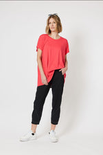 Parachute Stitch Detail Pant - Black