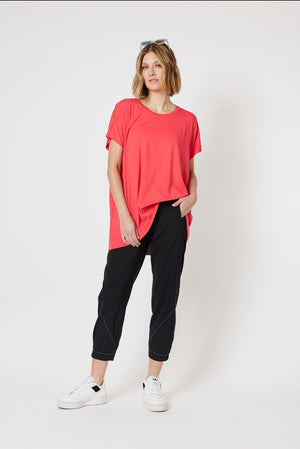 Parachute Stitch Detail Pant - Black