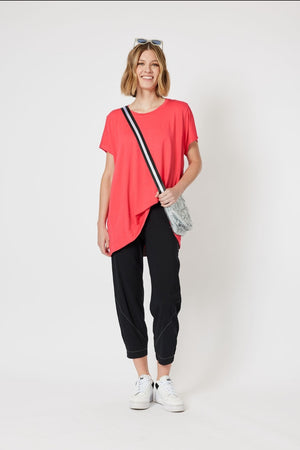 Parachute Stitch Detail Pant - Black