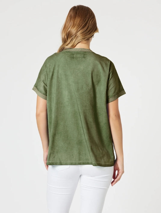 Sienna Top - Olive