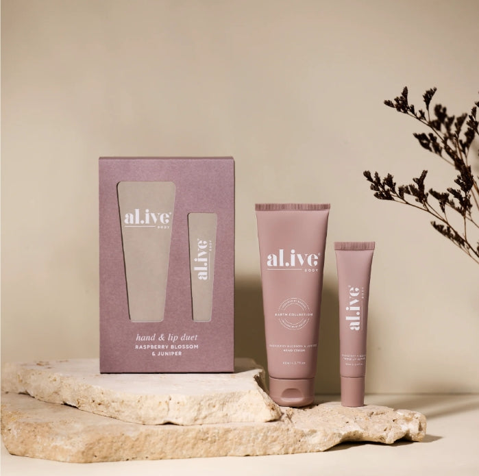 Raspberry Blossom & Juniper Hand & Lip Duet