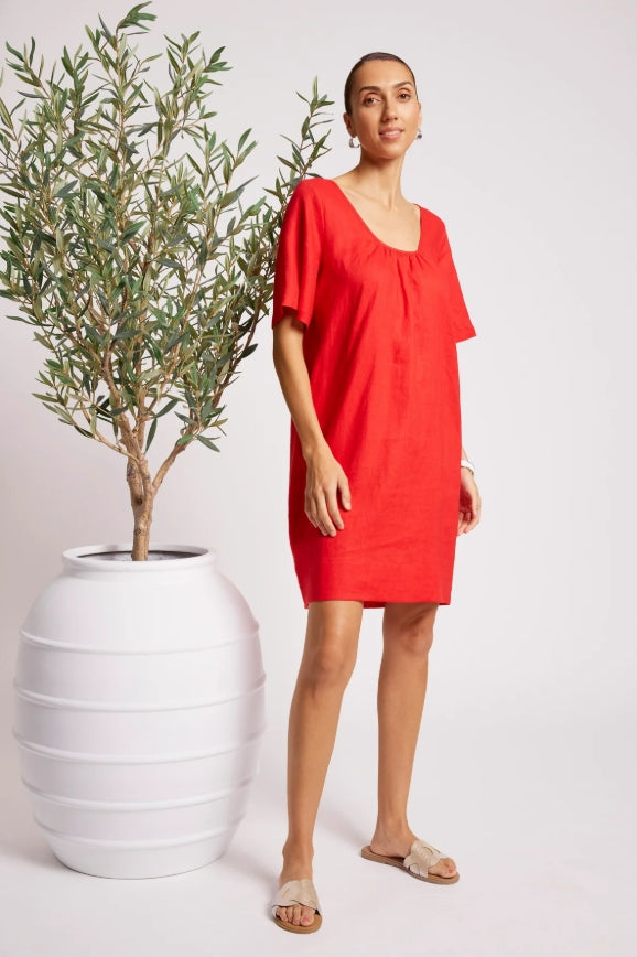 Cove Dress - Aperol