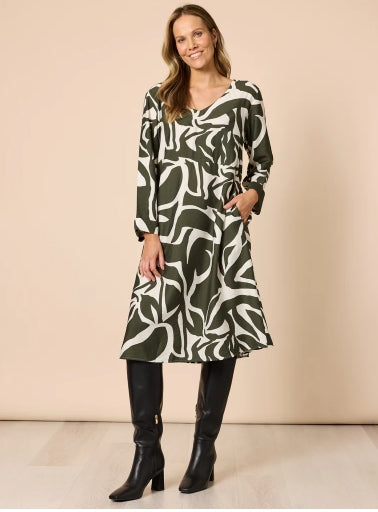 Lyon Print Dress