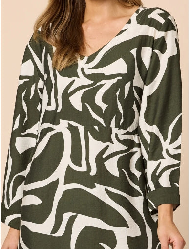 Lyon Print Dress