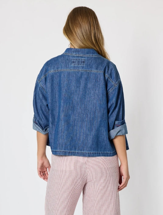 Coast Crop Denim Jacket