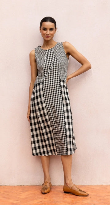 Jess Dress - Check