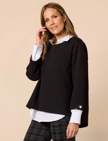 Provence Top- Black