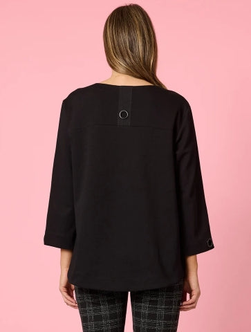 Provence Top- Black