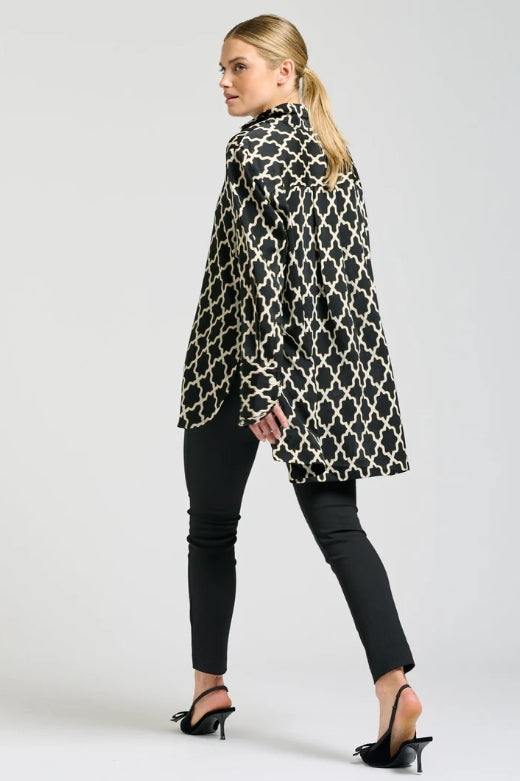 The Marnie Shirt - Moroccan Print