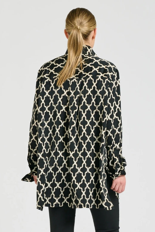 The Marnie Shirt - Moroccan Print