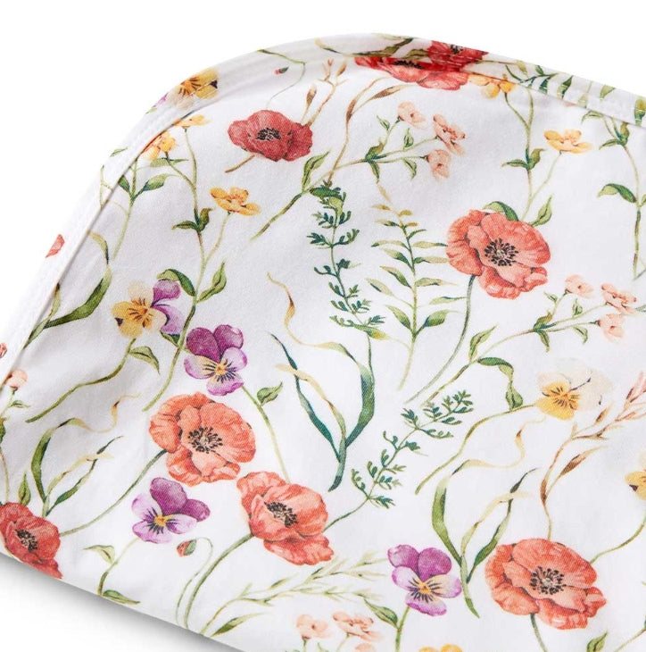 Meadow Organic Jersey Wrap & Topknot Set