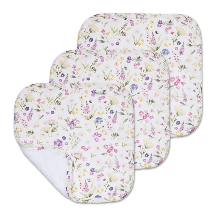 Gracie Organic Wash Cloths - 3 Pack